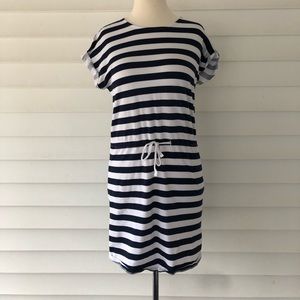 H&M navy stripe